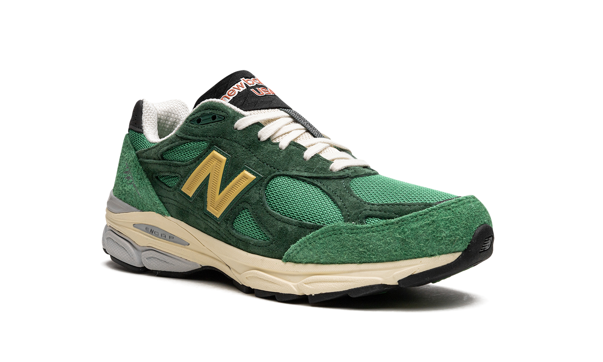 New Balance 990v3 MiUSA Varsity Green Gold 2