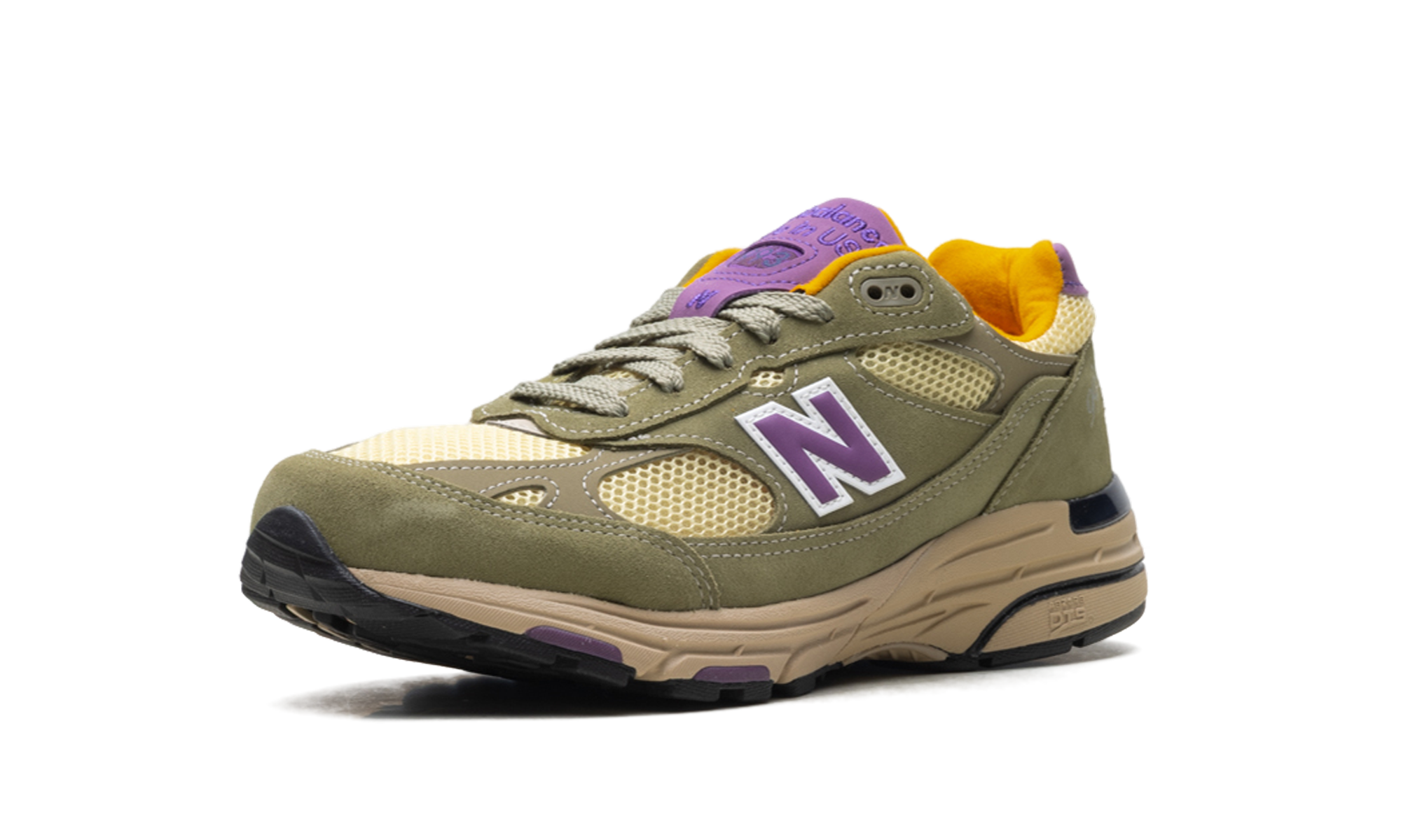 New Balance 993 MiUSA Teddy Santis Olive Leaf Maize 5