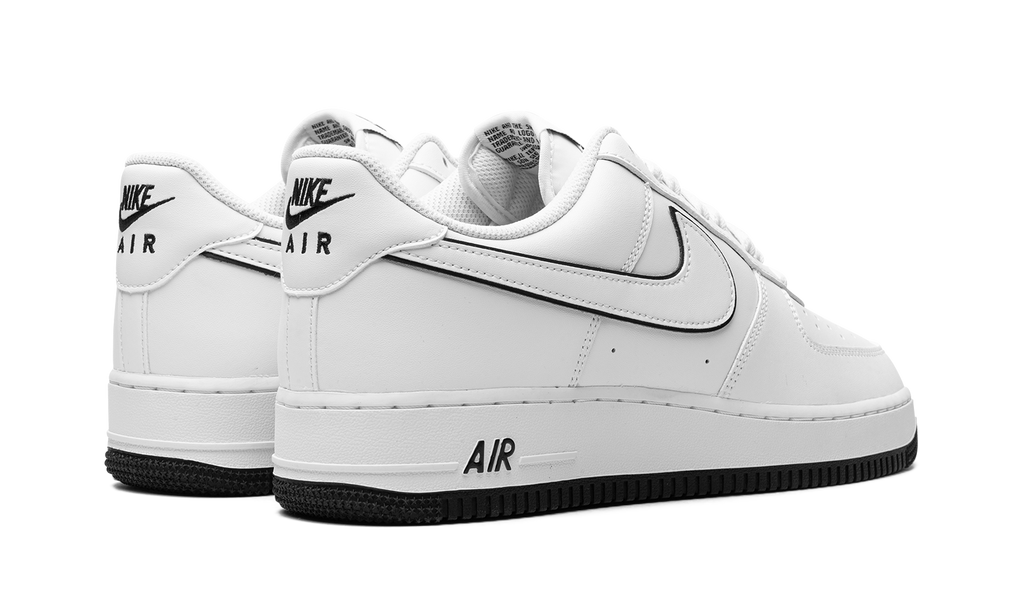Nike Air Force 1 '07 Low 'White Black Outline Swoosh' 4
