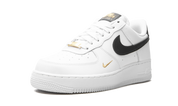 Nike Air Force 1 Low '07 Essential White Black Gold Mini Swoosh (W) 5