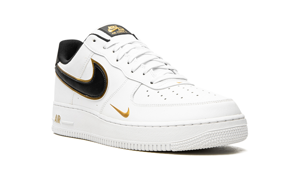 Nike Air Force 1 Low 07 LV8 Double Swoosh White Metallic Gold 8
