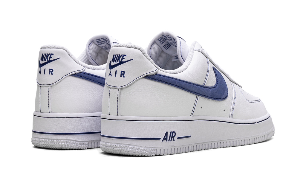 Nike Air Force 1 Low '07 LV8 White Deep Royal Blue 4