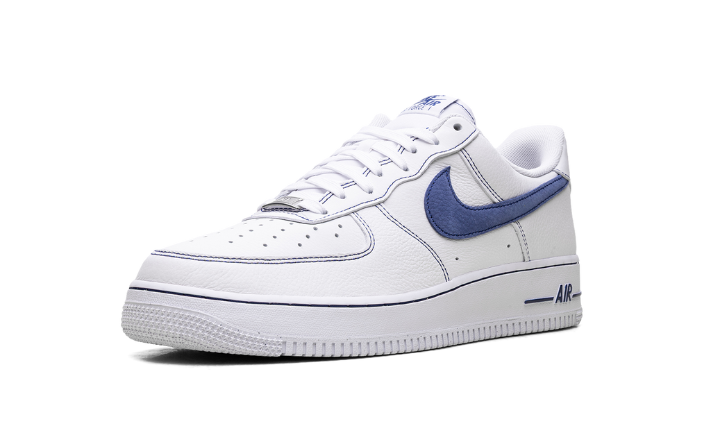 Nike Air Force 1 Low '07 LV8 White Deep Royal Blue 5
