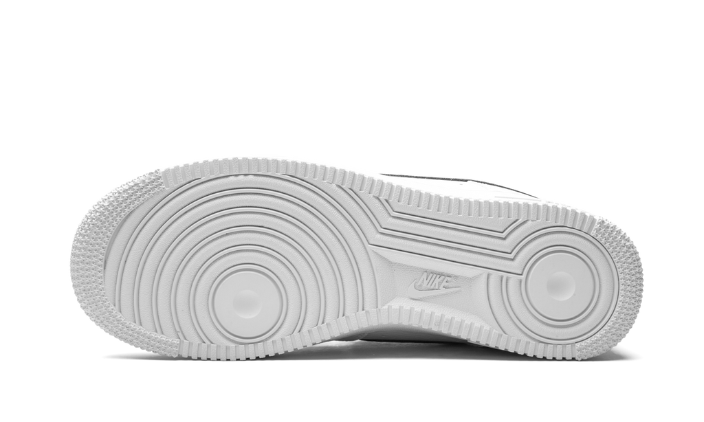 Nike Air Force 1 Low 07 White Black Pebbled Leather 6