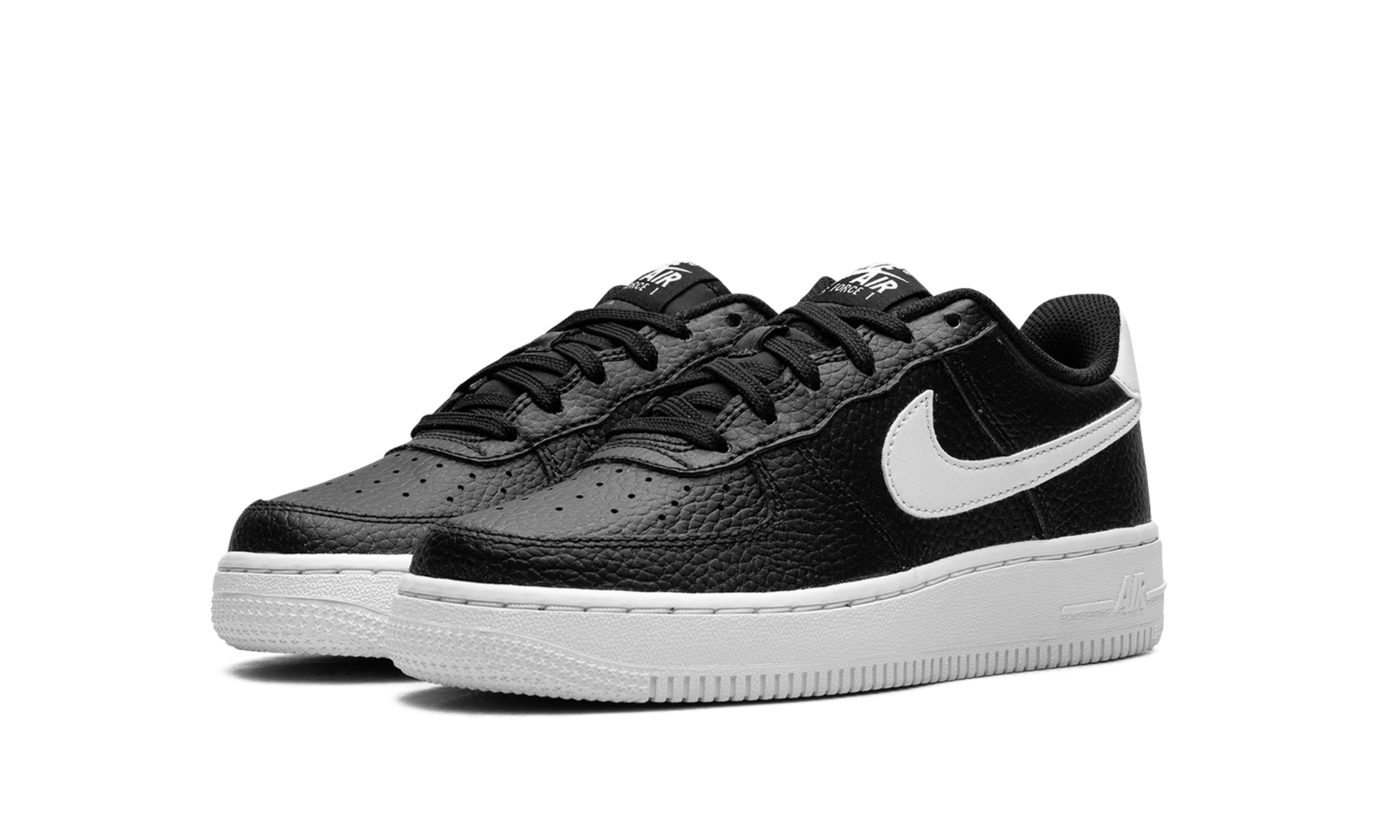 Nike Air Force 1 Low Black White (GS) 3