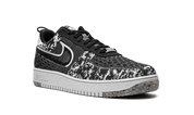 Nike Air Force 1 Low Crater Flyknit Black White Melange 2