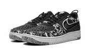 Nike Air Force 1 Low Crater Flyknit Black White Melange 3