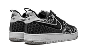 Nike Air Force 1 Low Crater Flyknit Black White Melange 4