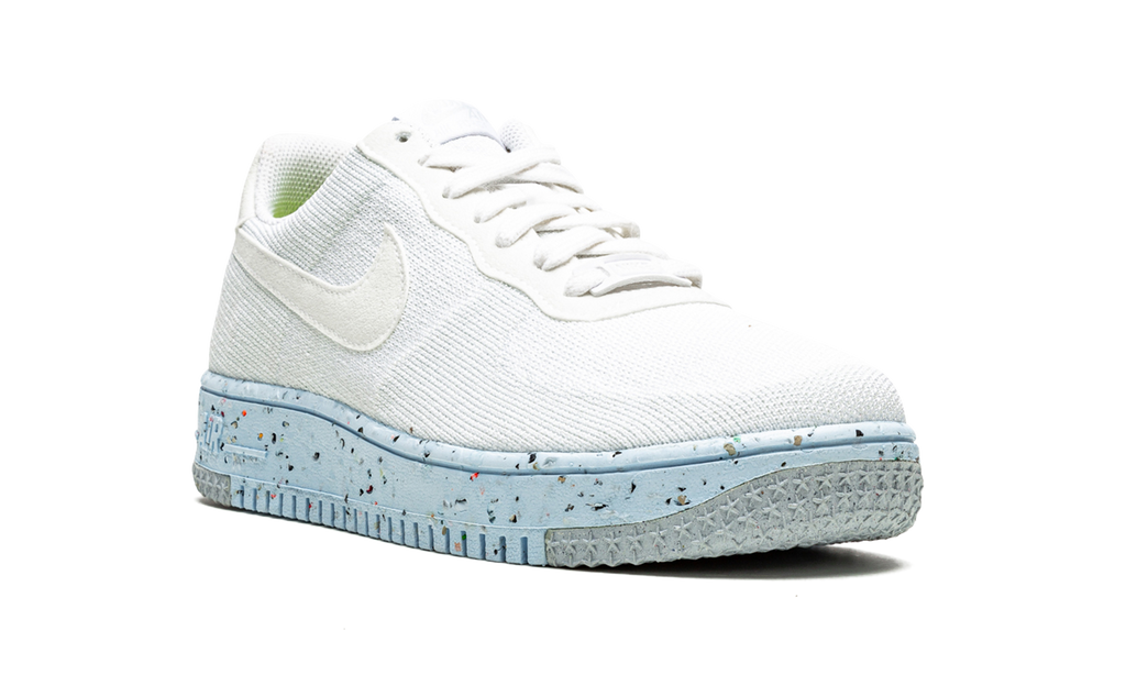 Nike Air Force 1 Low Crater Flyknit White Ice Blue (W) 8