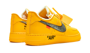 Nike Air Force 1 Low Off-White University Gold Metallic Silver 4