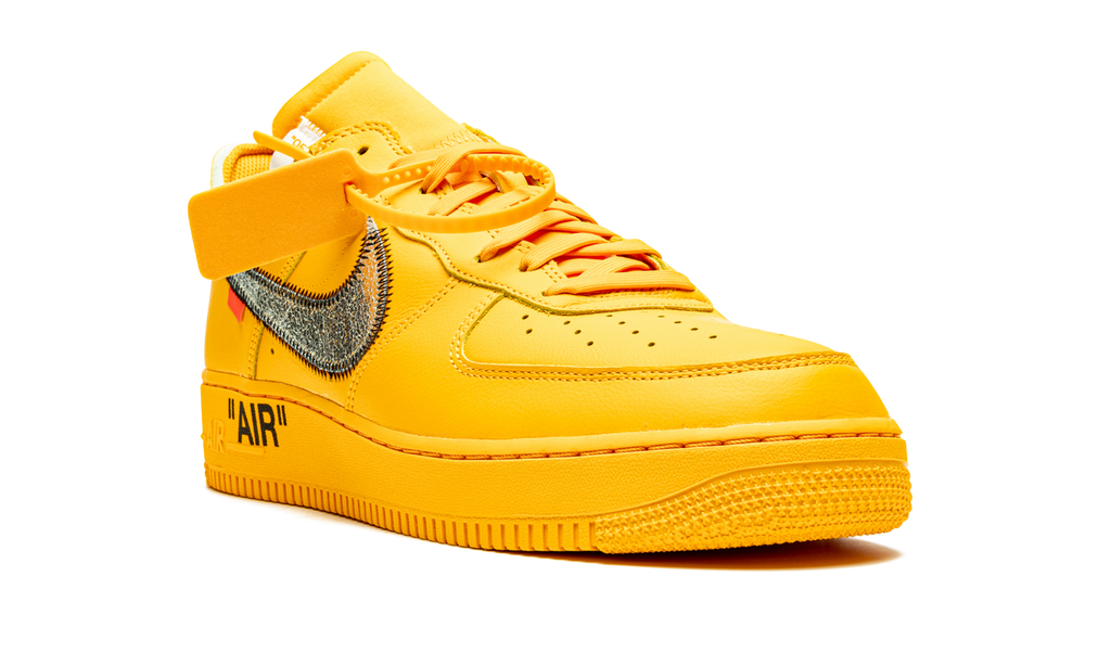 Nike Air Force 1 Low Off-White University Gold Metallic Silver 8