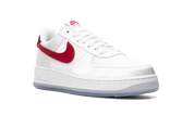 Nike Air Force 1 Low Satin White Red (W) 2
