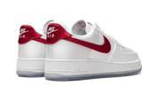 Nike Air Force 1 Low Satin White Red (W) 4