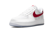 Nike Air Force 1 Low Satin White Red (W) 5