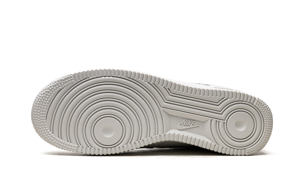 Nike Air Force 1 Low White Pony Hair Heel 6