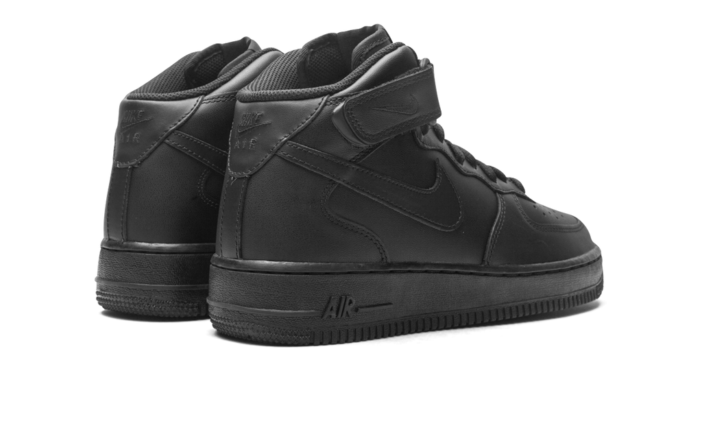Nike Air Force 1 Mid 07 Triple Black (2021) 4