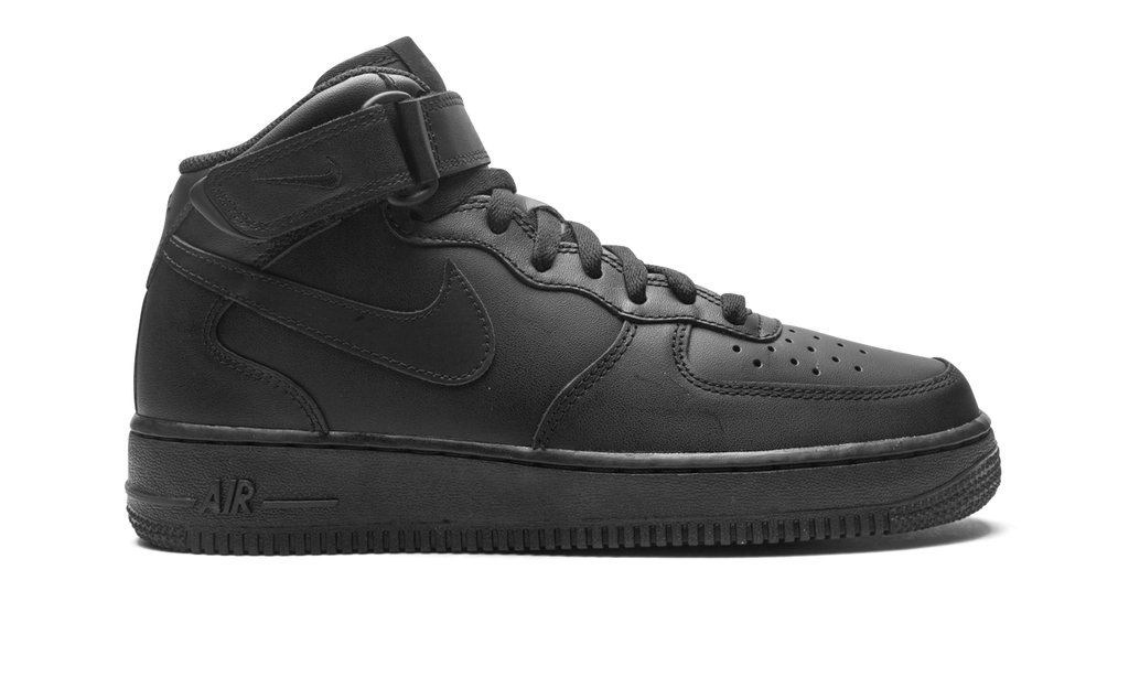 Nike Air Force 1 Mid 07 Triple Black (2021) 7