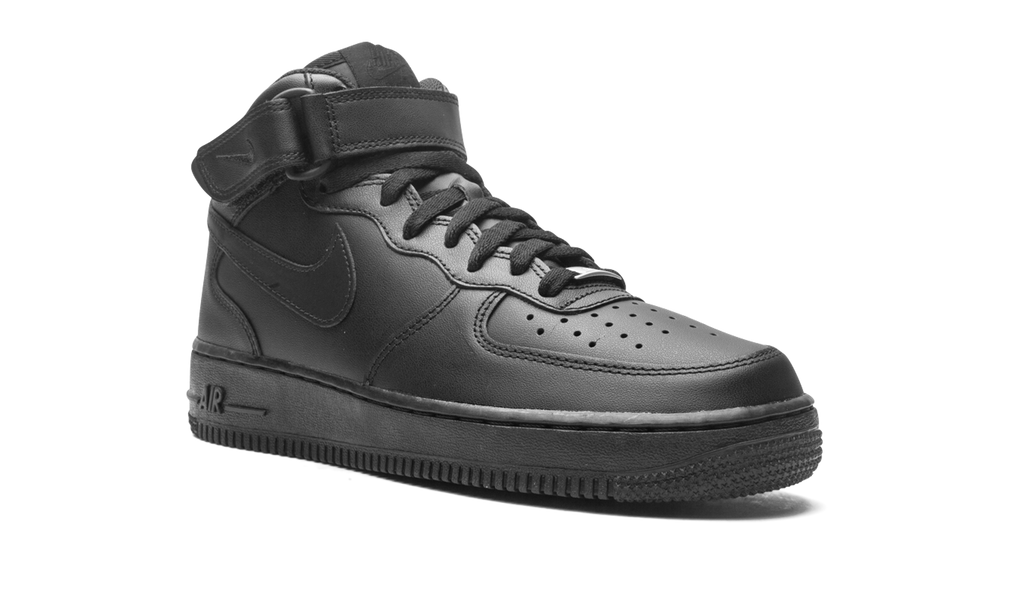 Nike Air Force 1 Mid 07 Triple Black (2021) 8