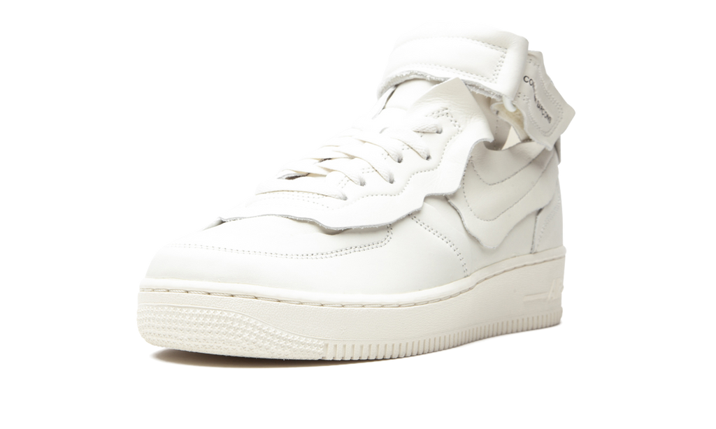Nike Air Force 1 Mid Comme des Garcons White 5