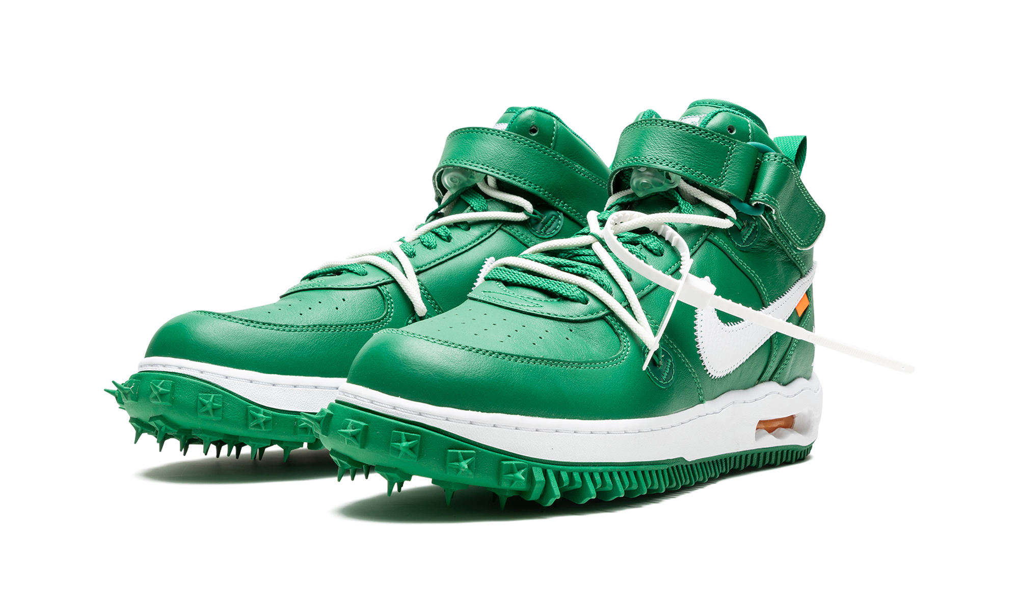 Nike Air Force 1 Mid Off-White Pine Green 3