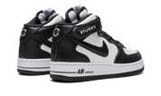 Nike Air Force 1 Mid Stussy Grey Black 4