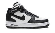 Nike Air Force 1 Mid Stussy Grey Black 7