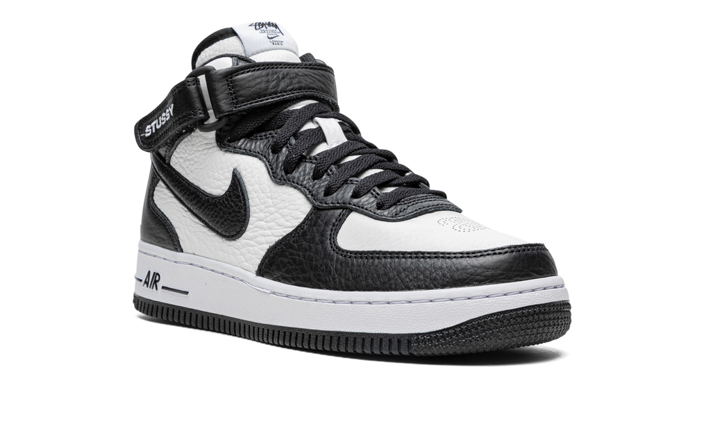 Nike Air Force 1 Mid Stussy Grey Black 8