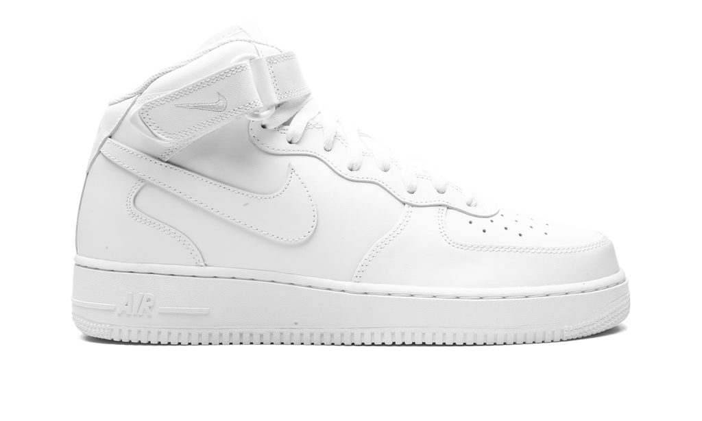 Nike Air Force 1 Mid White 07 7