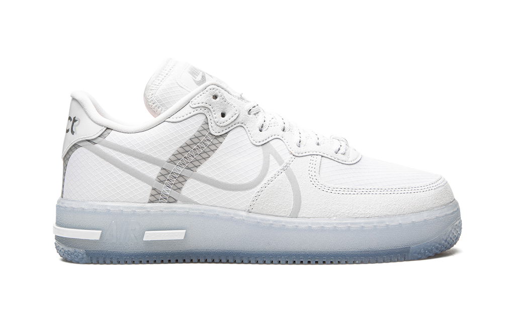 Nike Air Force 1 React White Light Bone 7
