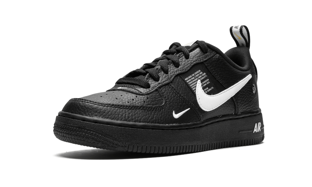Nike Air Force 1 Utility Black White GS 5