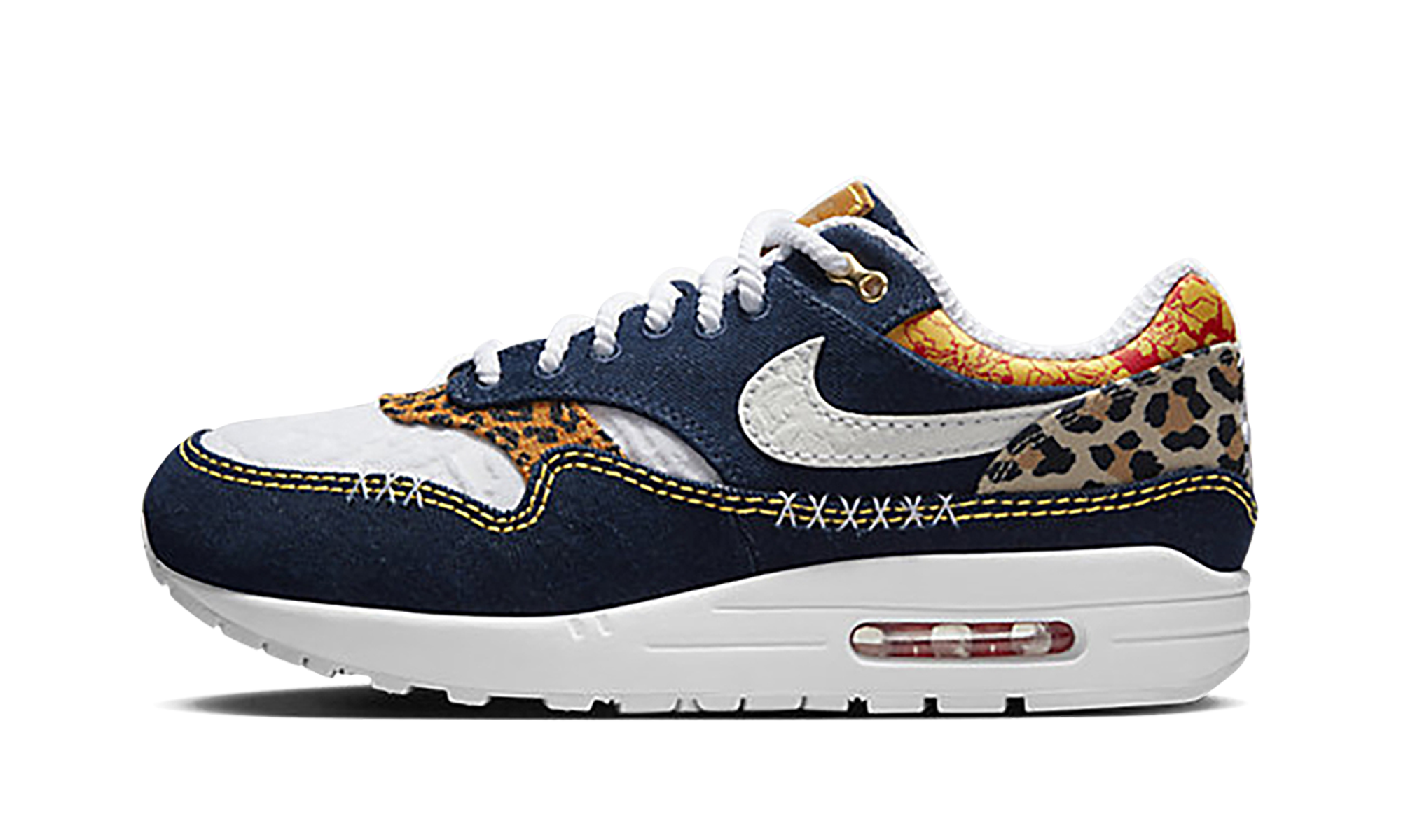 Nike Air Max 1 Premium Denim Leopard