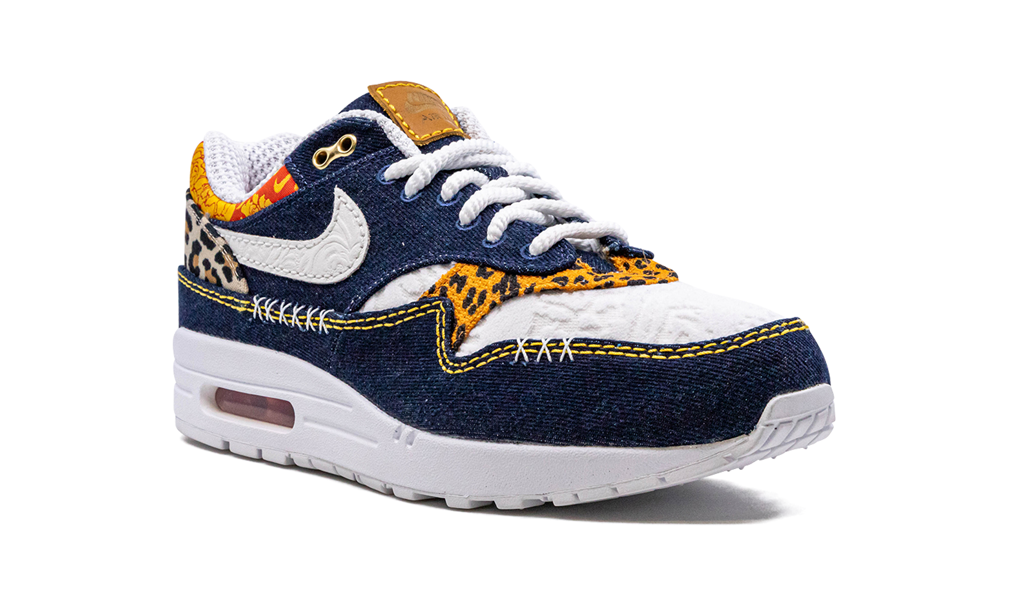 Nike Air Max 1 Premium Denim Leopard