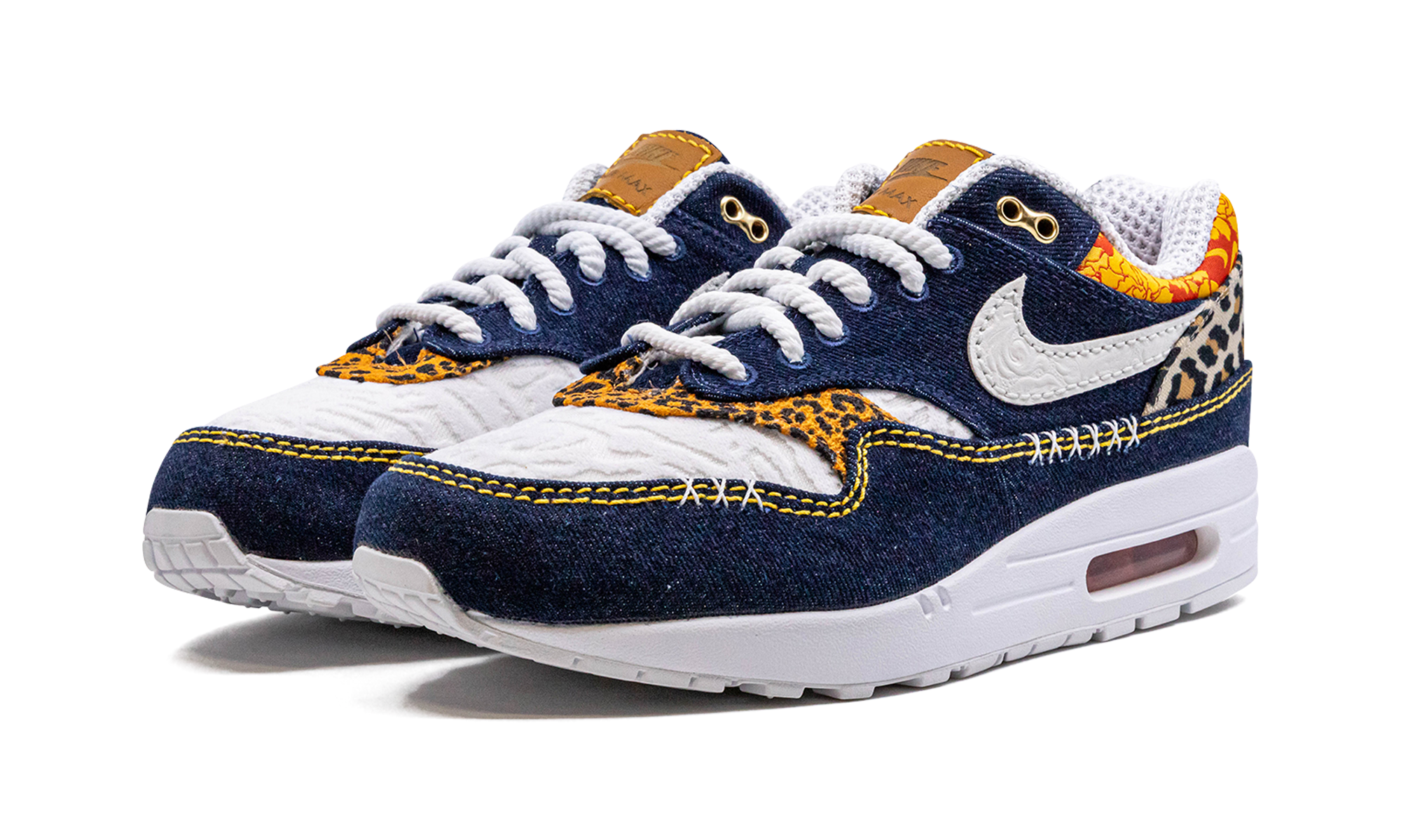 Nike Air Max 1 Premium Denim Leopard