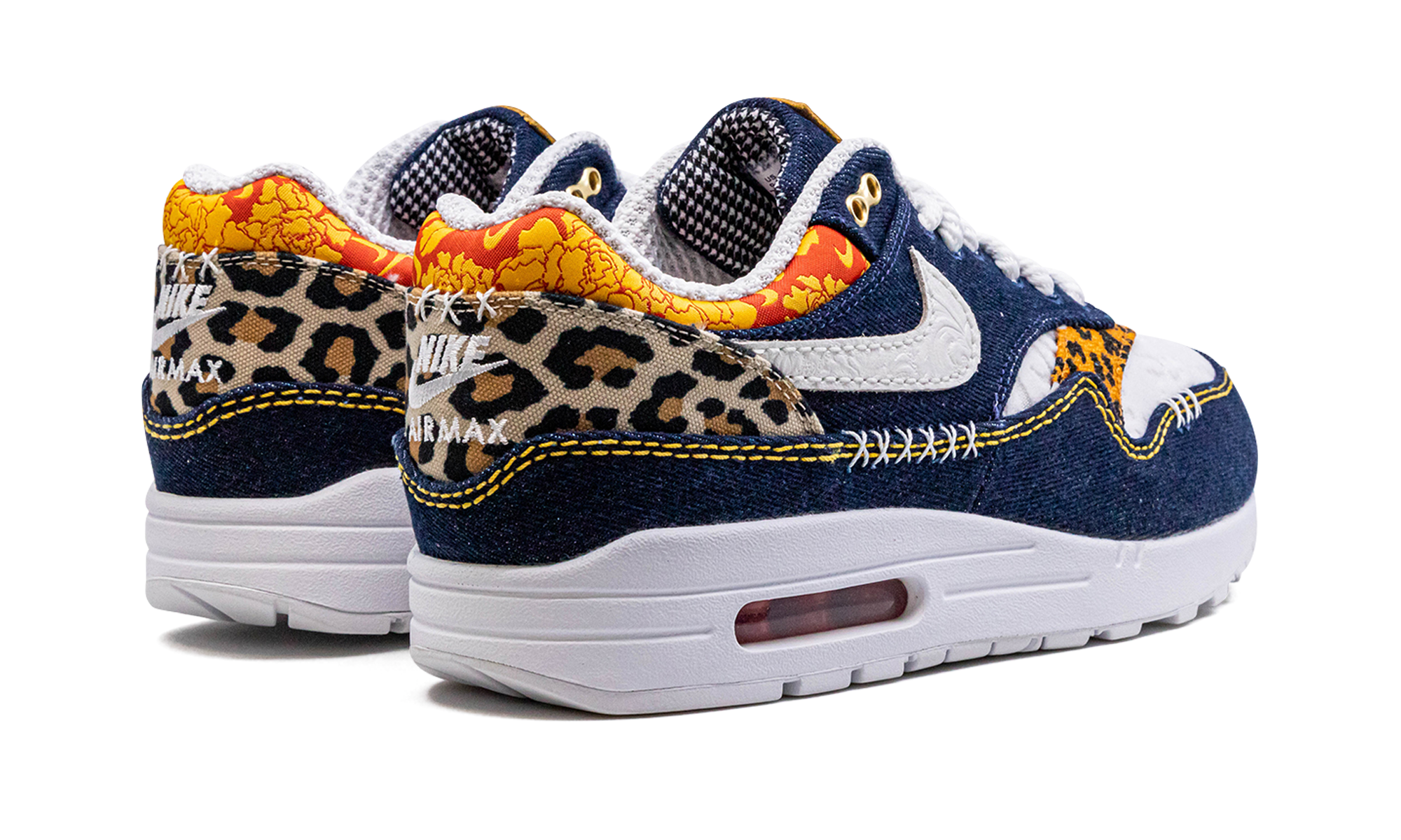 Nike Air Max 1 Premium Denim Leopard