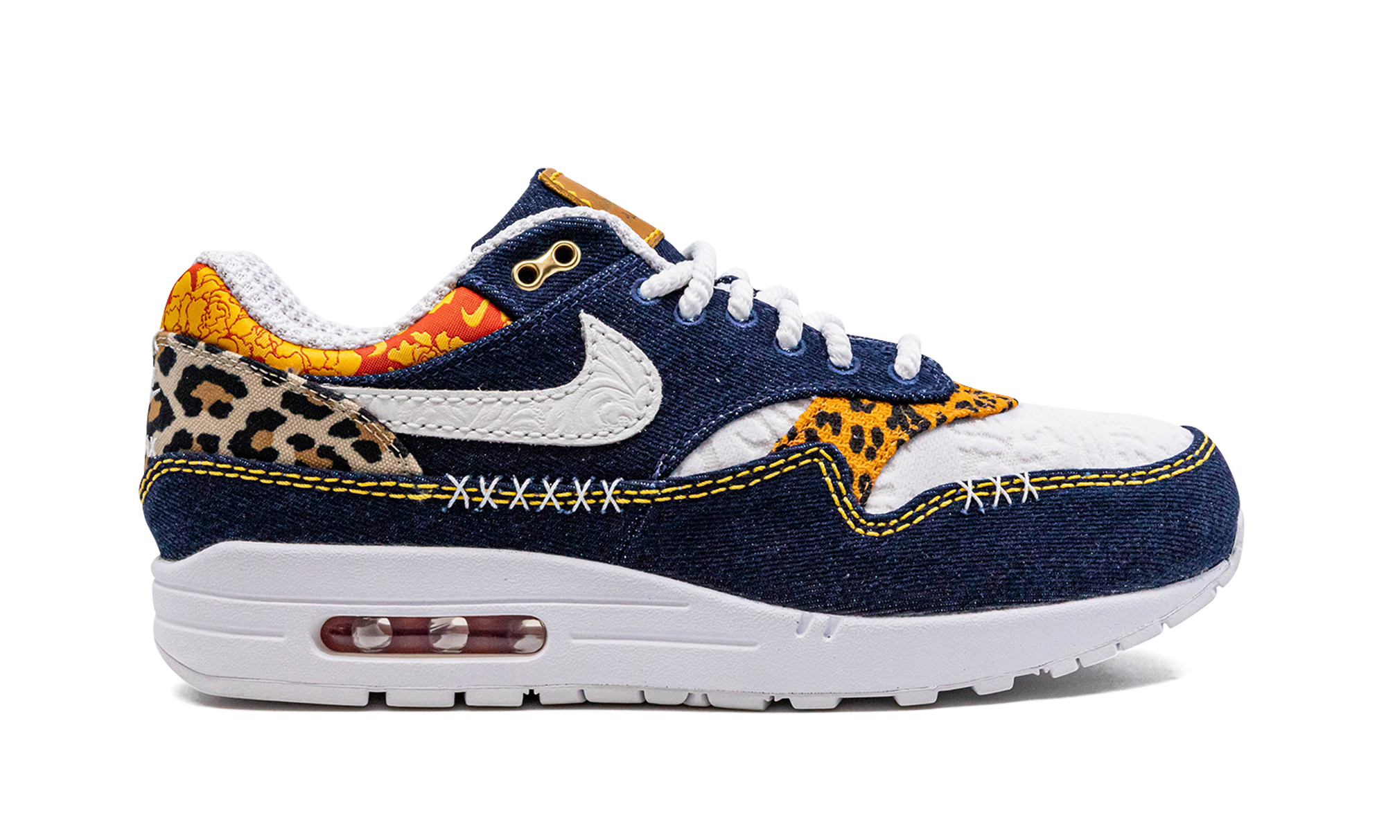 Nike Air Max 1 Premium Denim Leopard