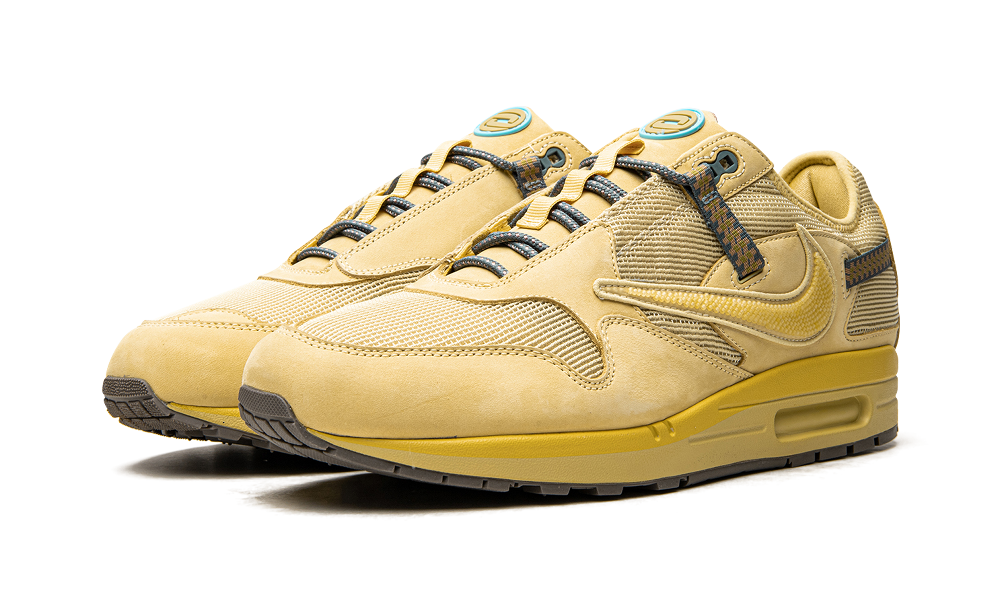 Nike Air Max 1 Travis Scott Cactus Jack Saturn Gold