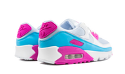 Nike Air Max 90 White Vivid Pink Light Blue Fury (W) 3