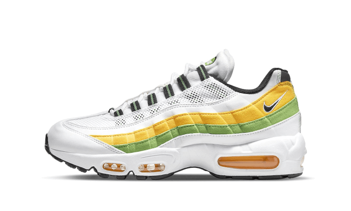 Nike Air Max 95 Essential White Green Apple Tour Yellow 1