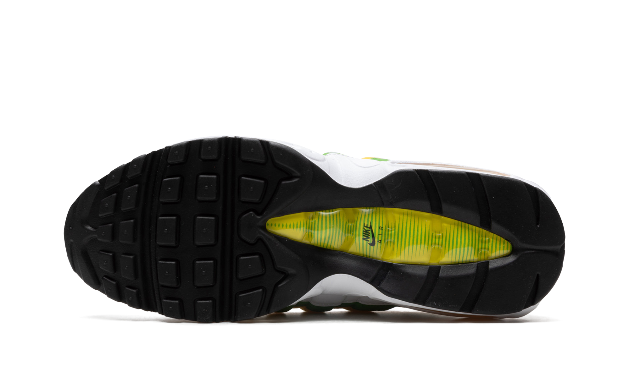 Nike Air Max 95 Essential White Green Apple Tour Yellow