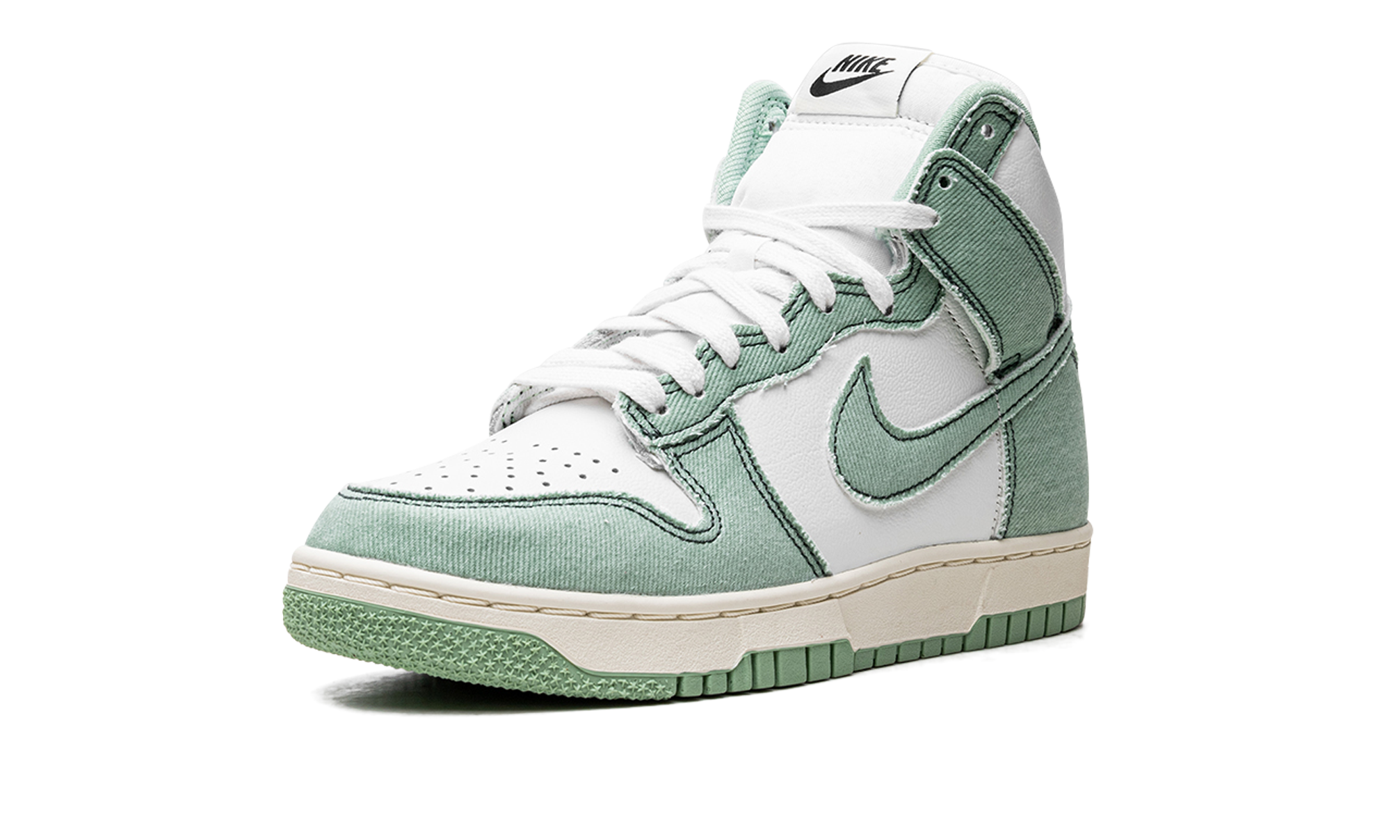Nike Dunk High 1985 Green Denim 5