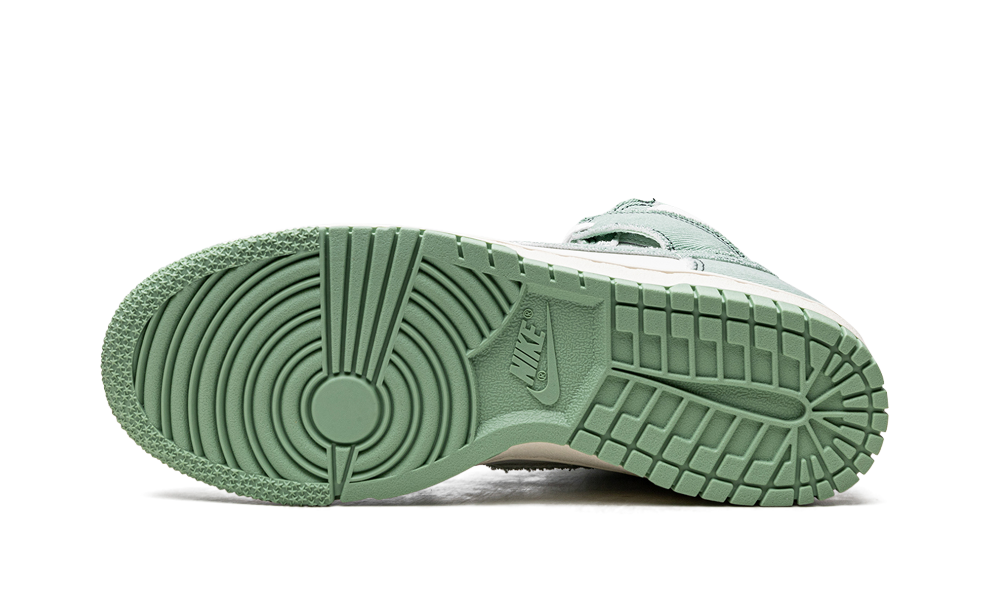 Nike Dunk High 1985 Green Denim 6