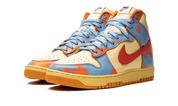 Nike Dunk High 1985 Orange Acid Wash 2