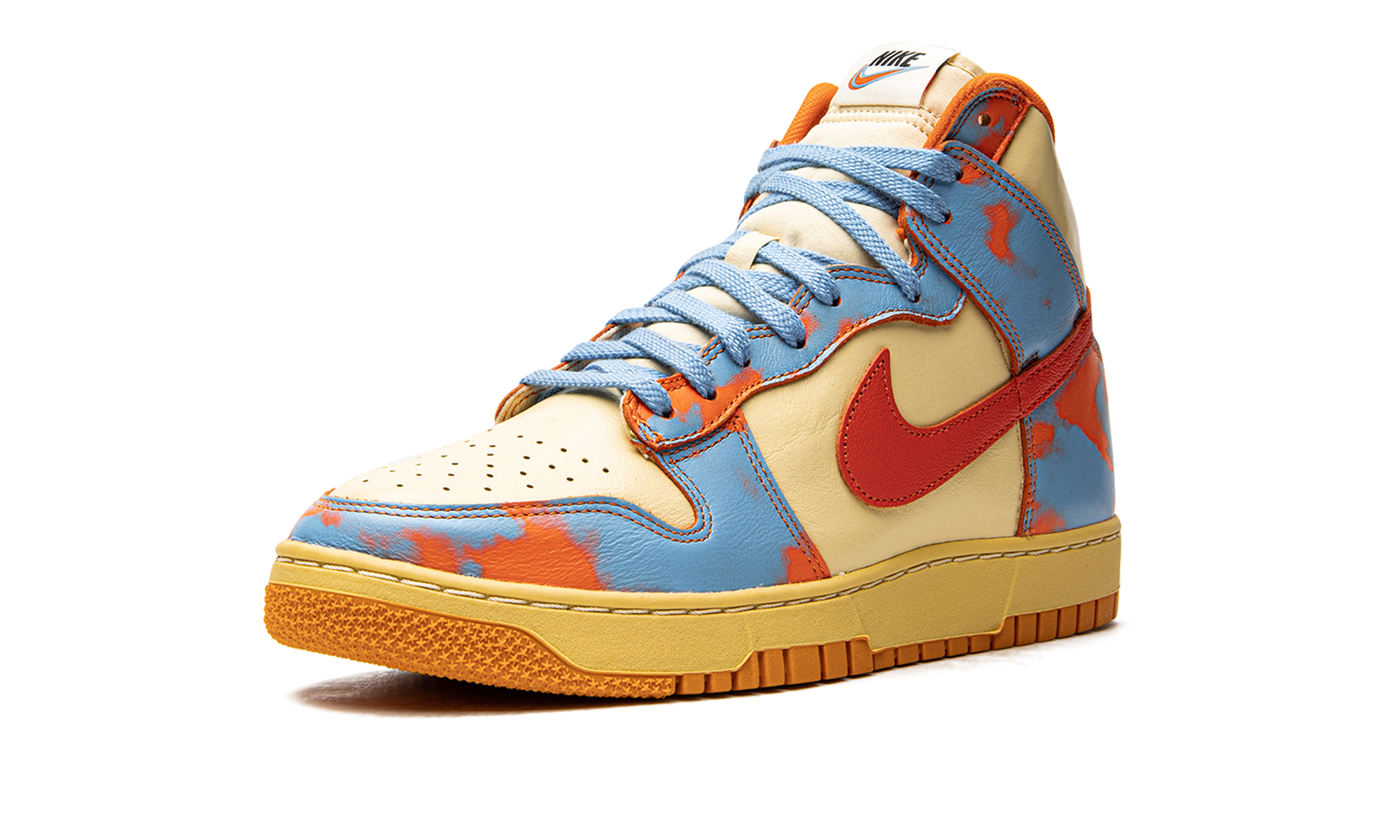 Nike Dunk High 1985 Orange Acid Wash 4