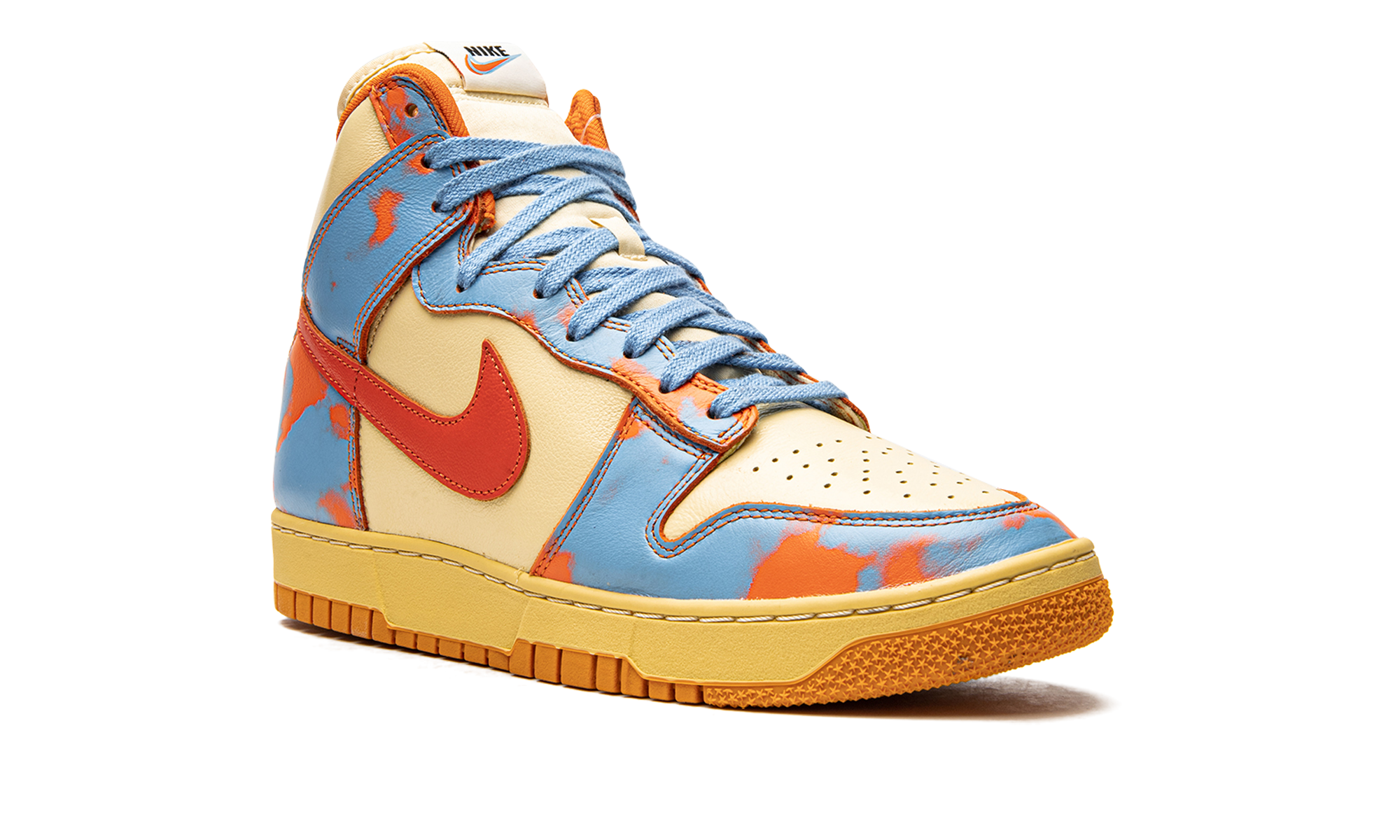 Nike Dunk High 1985 Orange Acid Wash 7