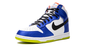 Nike Dunk High Blue Satin (W) 4
