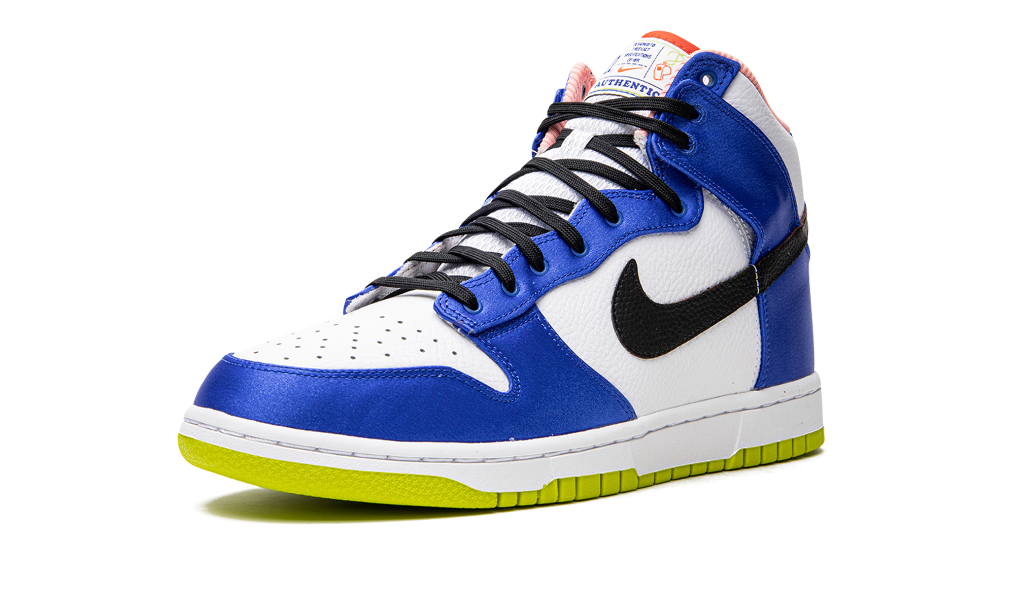 Nike Dunk High Blue Satin (W) 4