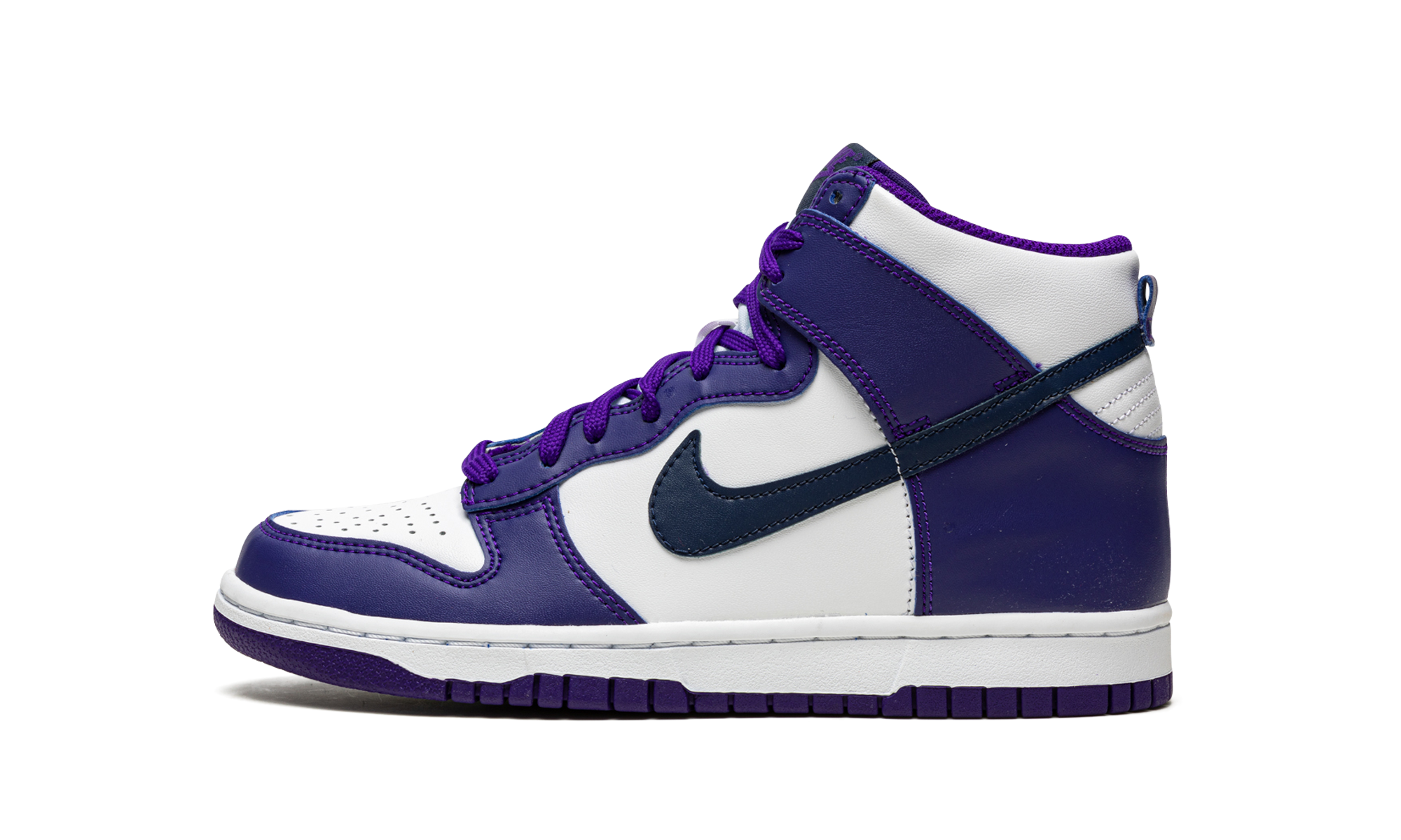 Nike Dunk High Electro Purple Midnight Navy 7
