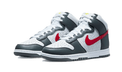Nike Dunk High Embossed Basketball Gray Red 8