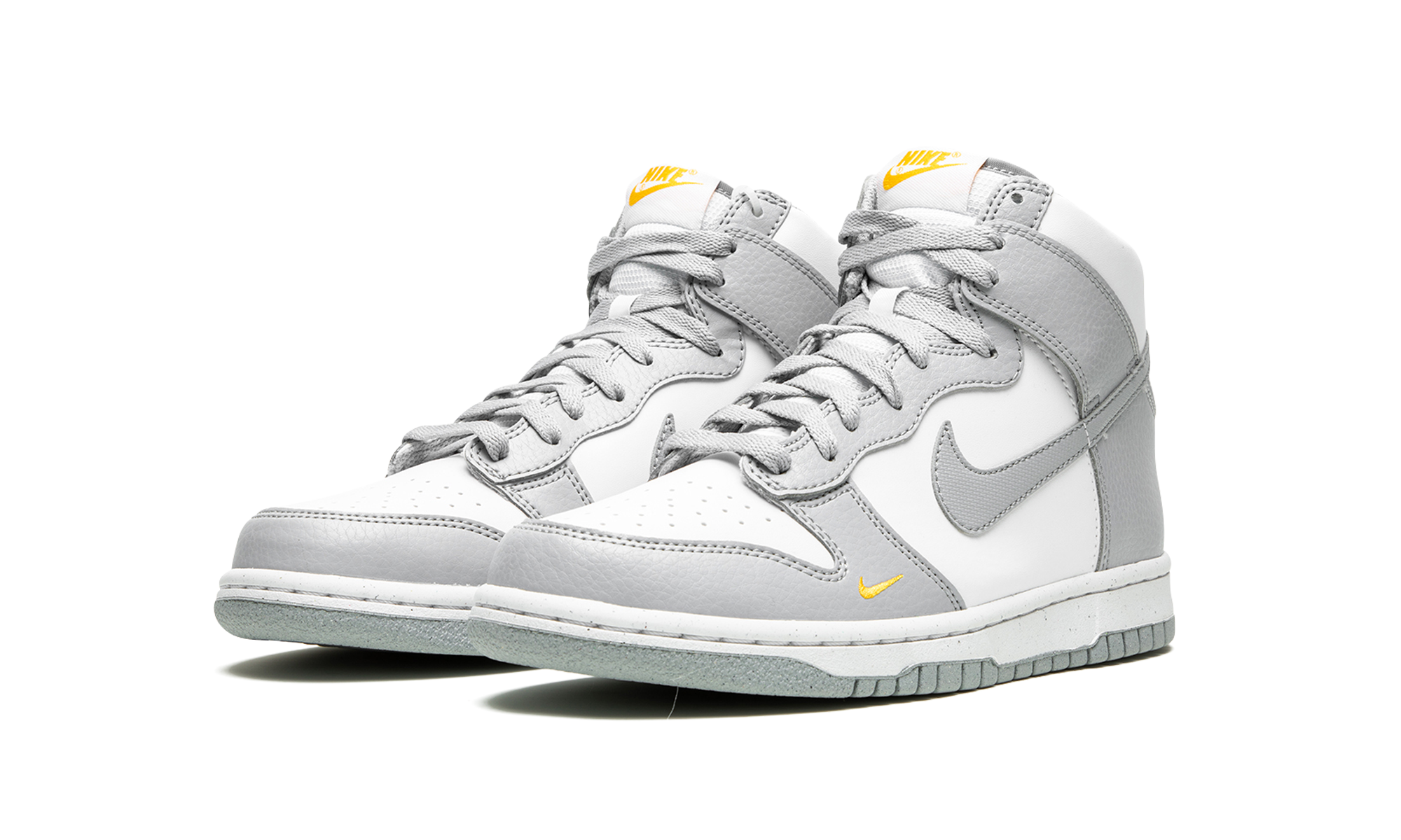 Nike Dunk High Next Nature Wolf Grey Marigold (GS) 3