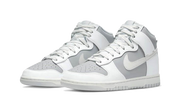 Nike Dunk High Retro Gray White 5